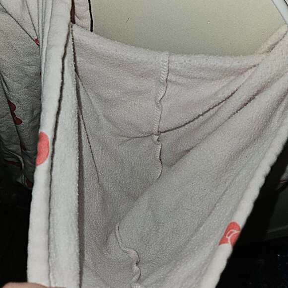 Hello Kitty Sanrio 2024 Pink Bow Zip-Up Graphic Hoodie ~ Large - Picture 4 of 5